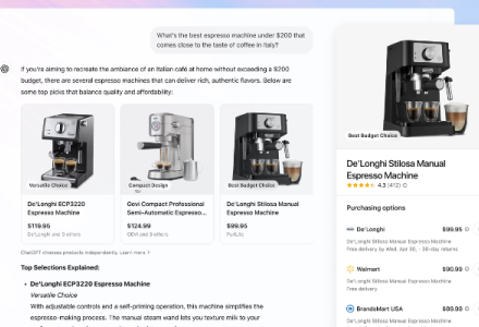 Buy Products in Chat GPT