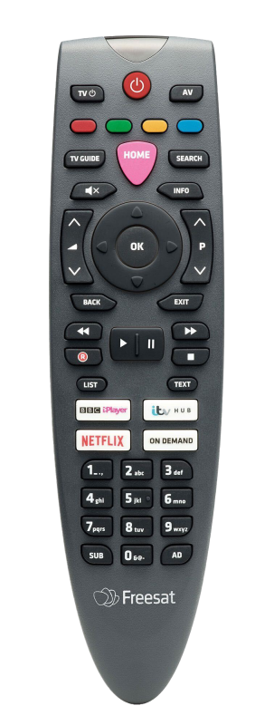 Freesat remote