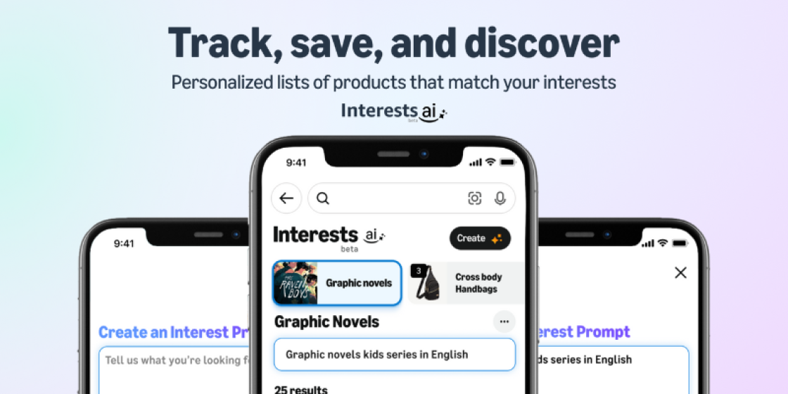 Amazon Interests Will Personalise Shopping Experience