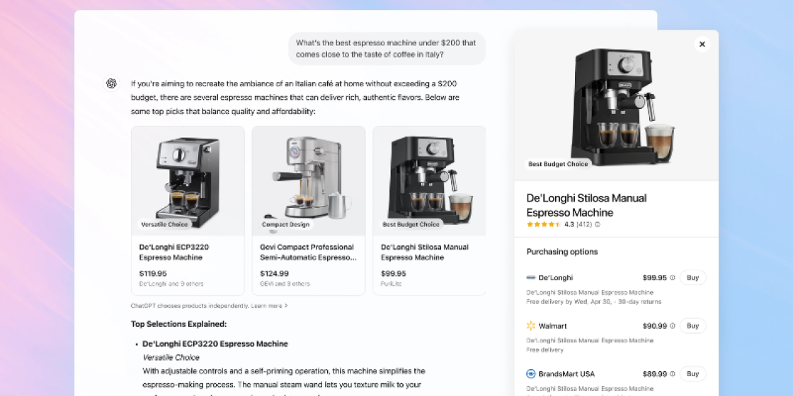 Buy Products in Chat GPT